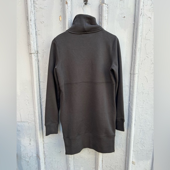 Athleta Cozy Karma Funnel Neck Dress, Size Small - Picture 4 of 10